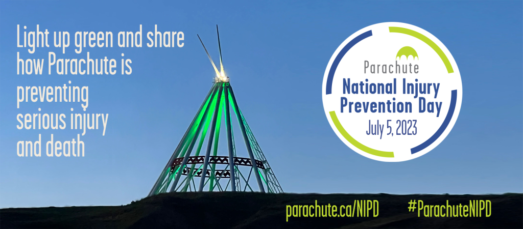 Graphic promoting National Injury Prevention Day
