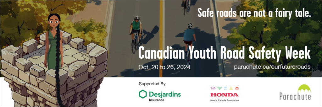 Banner for Canadian Youth Road Safety week