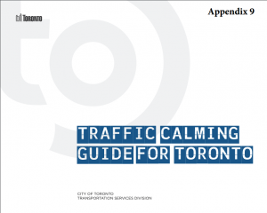 Traffic Calming Guide for Toronto