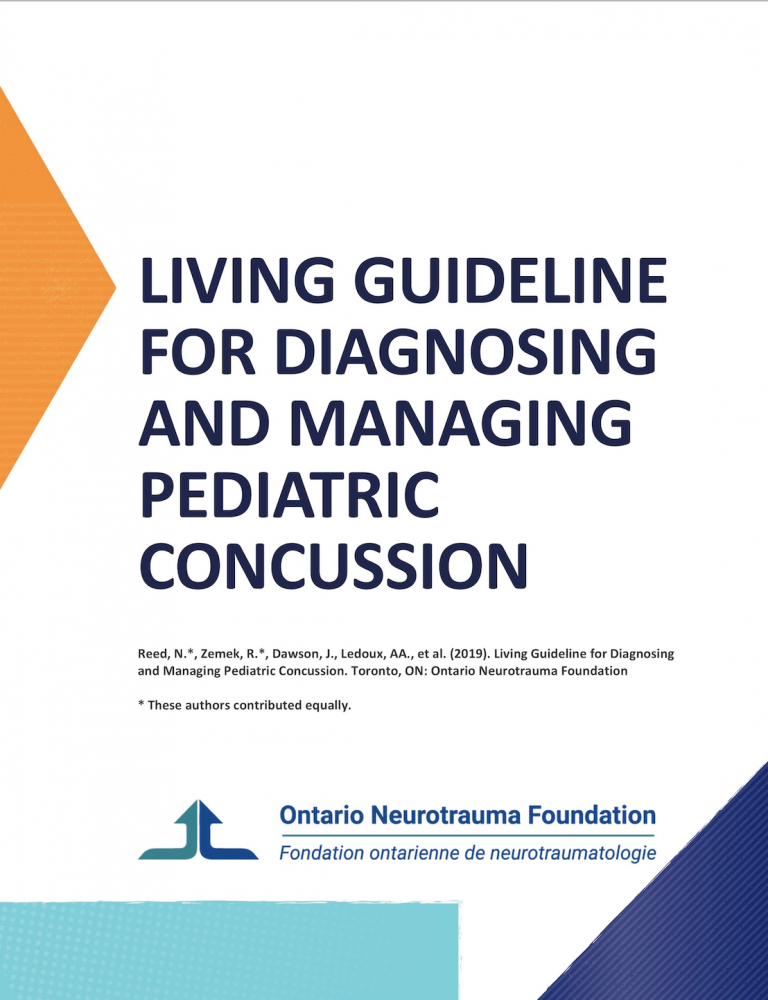 Canadian Guideline on Concussion in Sport Parachute