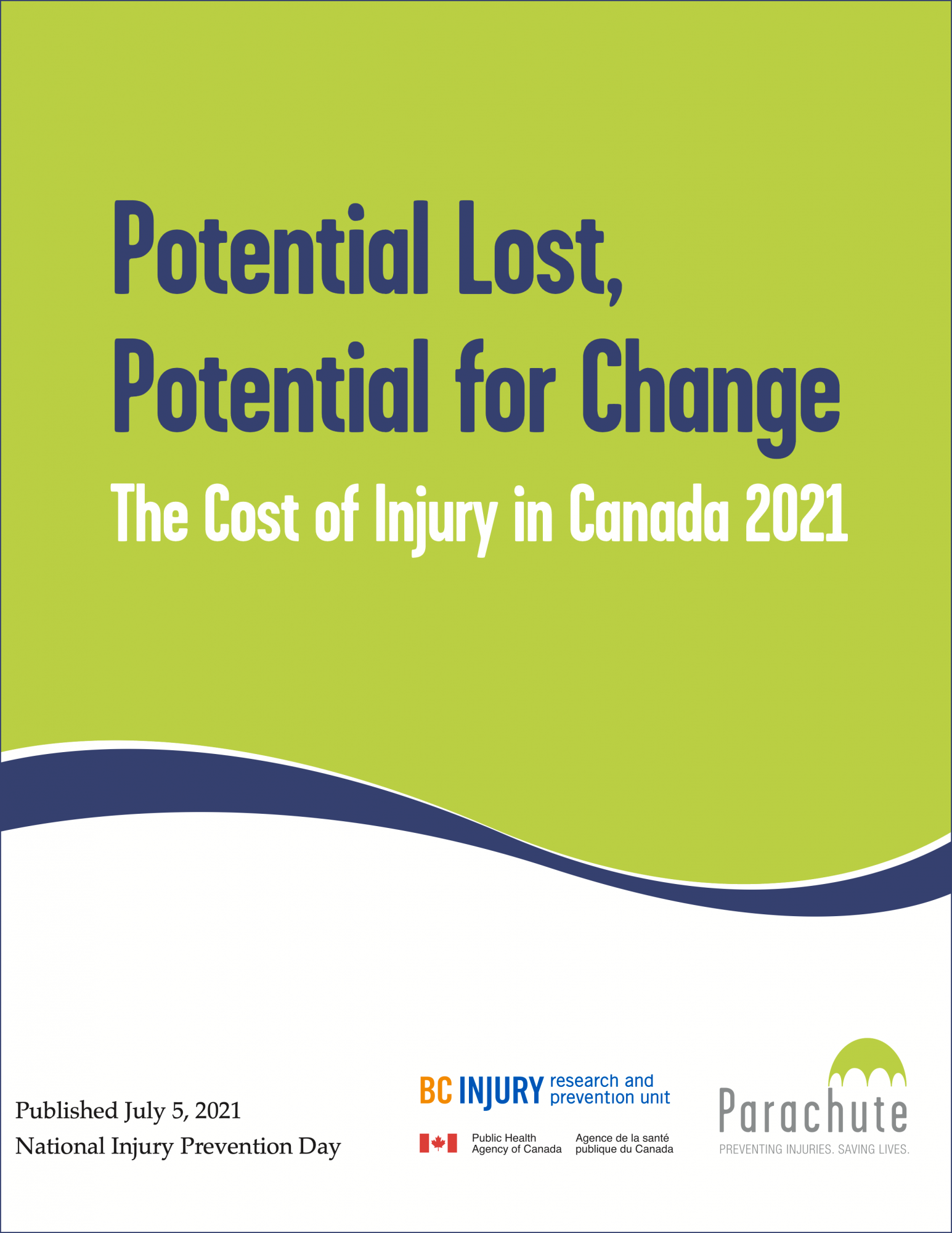 Cost of Injury in Canada Parachute