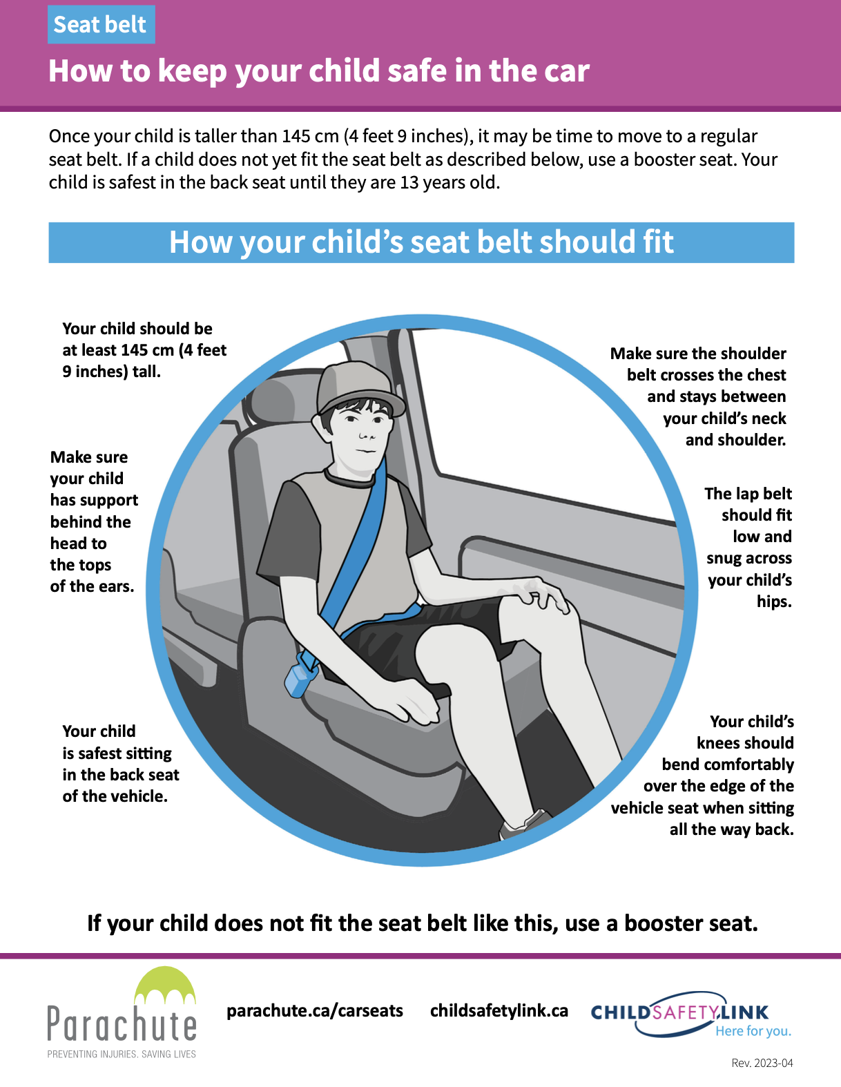 Choosing the right car seat – Parachute