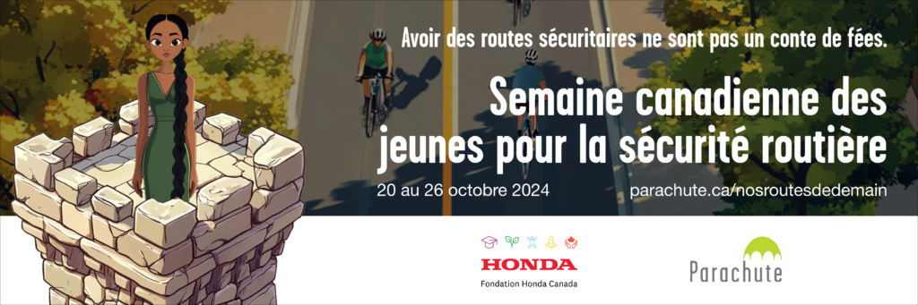 Banner for Canadian Youth Road Safety Week 2024