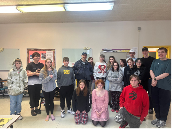 Photo of members of Trout River project