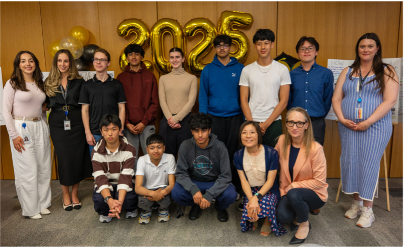 Photo of Vaughan team