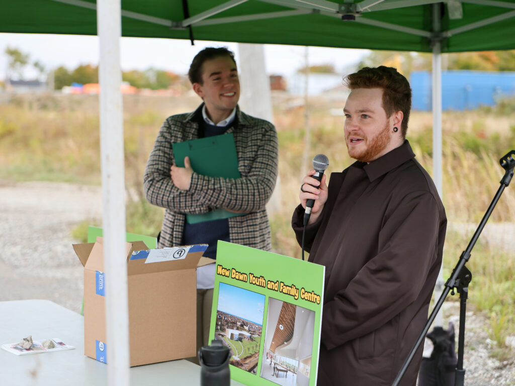 Future Family and Youth Centre location, Ryan Toomey, New Dawn Enterprises