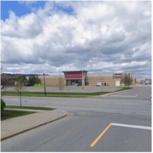 Photo of intersection in Newmarket, Ontario