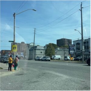 Photo of a street in Windsor, Ontario