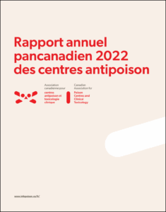 Pan-Canadian Poison Centres 2022 cover