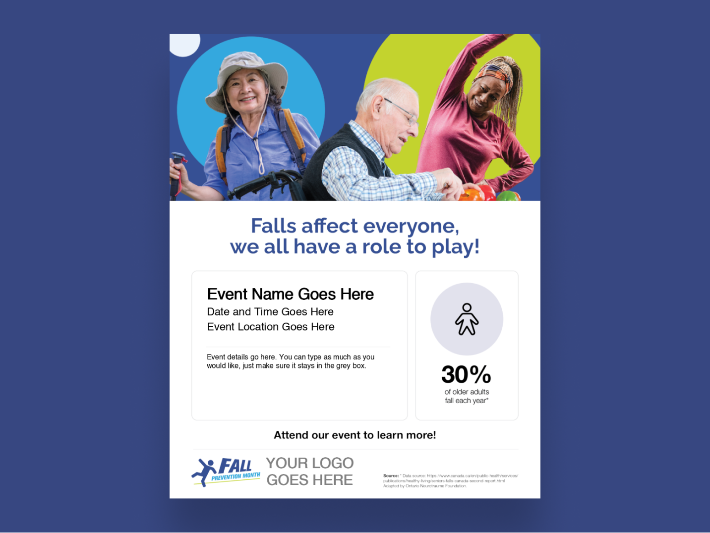 Fall Prevention Month – Parachute