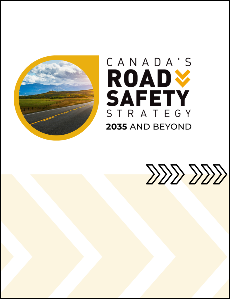 Cover of Canada's Road Safety Strategy